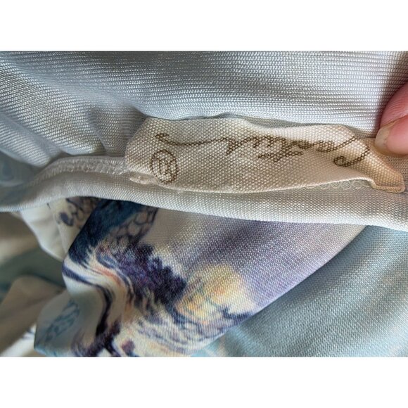 Cactus Winter Bird Print Long Sleeve Top XL - Picture 7 of 9